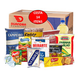 Cesta Básica 10 Itens Produtos Qualidade Doação Social