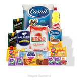 Cesta Básica Alimentos Cruciais 16 Itens Marcas Premium