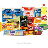 Cesta Básica Alimentos Essenciais 16 Itens Marcas Premium