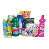 Cesta Básica Completa Kit Higiene Pessoal   Limpeza 14 Ítens
