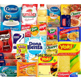 Cesta Basica Premium Completa Produtos De Marca 24 Itens