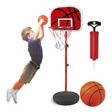 Cesta Basquete Radical Ajustável Com Tabela Bola Bomba Rede