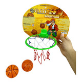 Cesta De Basquete Brinquedo Infantil Suporte Porta Com Bola