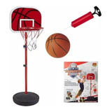Cesta De Basquete Infantil Regulável Até 139 Cm Brinquedo
