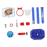 Cesta De Basquete Para Crianças Cesta De Gol Mini Azul