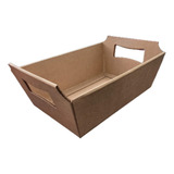 Cesta De Papelão Para Kits De Presente E Café Da Manhã 5un
