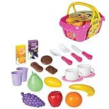 CESTA DE PICNIC ROSA