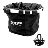 Cesta Dianteira Gts Bike Removível P Passeio Compras E Pet