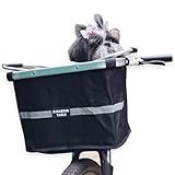 Cesta Dianterira Bike Bicicletas Transportes De Compras Pets Itens Leves Viagens Removivel Com Alças