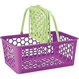 Cesta Mini Mercado Cardoso Lilás Verde