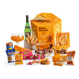 Cesta Natal Presente Final Ano Bauducco Premium 23 Itens Top