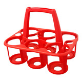 Cesta Porta Squeeze 6 Compartimentos Garrafas