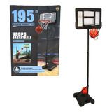 Cesta Tabela De Basquete Ajustável Aro Com Bola E Bomba