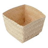 Cesto Cestinha Palha 12x10 Cachepot Lembrancinha Decoração