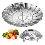 Cesto De Cozimento Vapor Legumes Inox Panela Vaporeira