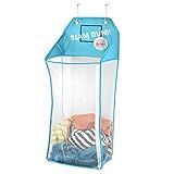 Cesto De Roupa Suja Infantil Divertido Com Iluminação De LED Para Basquete Dobrável Cesta De Roupa Suja Peitoral De Brinquedo Ganchos De Metal Fortes Incluídos Patente Pendente