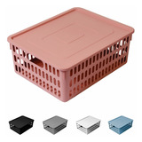 Cesto Decorativo Caixa Organizador Box Cozinha Casa Kit C 2
