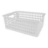 cesto organizador gaveta multiuso branco