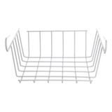 Cesto Organizador Prateleira Armário Gavetex Compacto 21cm Cor Branco