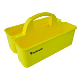 Cesto Para Carregar Produtos E Acessórios Limpeza Amarelo