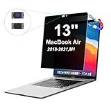 Ceydebne Tela De Privacidade Magnética Para MacBook Air De 13 Polegadas Lançado Em 2018 2020 Filtro De Tela Protetor De Luz Azul Com Capa De Câmera A1932 A2179 A2337 M1 