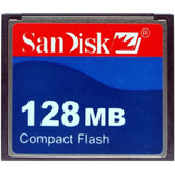 Cf Cartão Compact Flash Sandisk 128mb