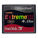 Cf Cartão Compact Flash Sandisk 4gb