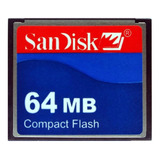 Cf Cartão Compact Flash Sandisk 64mb