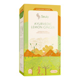 Chá Capim Limão Gengibre Souly Ayurvedico 25 Sachês
