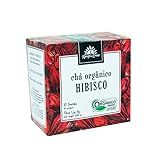 Chá De Hibisco PURO 10 Sachês Orgânico E Certificado