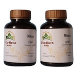 Chá De Milona 90 Cápsulas 500mg Dois Frascos