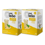 Chá Gelado Abacaxi E Hortelã Leão 10sq Kit 2un