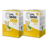 Chá Gelado Abacaxi E Hortelã Leão 10sq Kit 2un