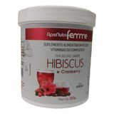 Cha Hibiscus cranberry 200g Apisnutri