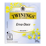 Chá Inglês De Erva Doce Twinings Infusions Caixa 20g   10 Un
