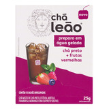 Chá Leão Preto Frutas Vermelhas Em Sachê 25 G 10 U