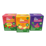 Cha Leaozinho Agua Gelada Kids Combo 3 Sabores 30 Saches