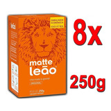 Chá Mate Leão 2kg Frete Grátis Atacado 8 Caixas De 250g