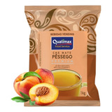 Chá Mate Pêssego Solúvel Qualimax Vending 1kg