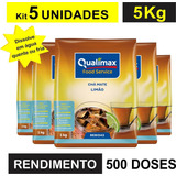 Chá Mate Solúvel Sabor Limão Qualimax 1kg Kit 5 Unidades