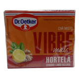 Chá Misto Hortelã Gengibre Limão Dr Oetker 12g 10 Sachês