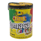 Chá Revelação Lata Fumaça Colorida Solo 75mm Amarela