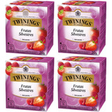 Chá Twinings Frutas Silvestres Kit 4