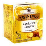 Chá Twinings Limão Com Gengibre Em Sachê 15 G 10 U