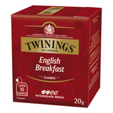 Chá Twinings Of London Inglês Importado Cha Preto 10 Unid