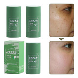 Chá Verde Máscara Sólida Tira Remove Acne Espinha E Cravo X3