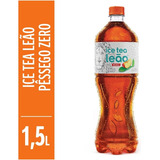 Chá Zero Ice Tea Sabor Pêssego Matte Leão 1 5 Litro