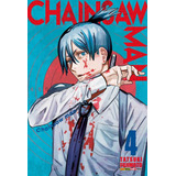 Chainsaw Man Vol 4 De Fujimoto Tatsuki Editorial Panini Brasil Ltda Tapa Mole En Português 2022
