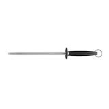 Chaira De Aço Carbono 9 Com Cabo Preto Weck