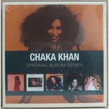 chaka khan-chaka khan Chaka Khan Original Album Series Box Com 5 Cds Novo Lacrados